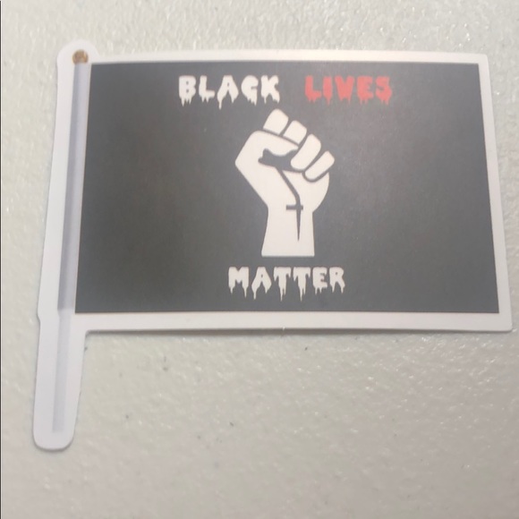 Black Lives Matter/I can’t breathe sticker flags - Picture 3 of 5